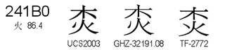 U+241B0